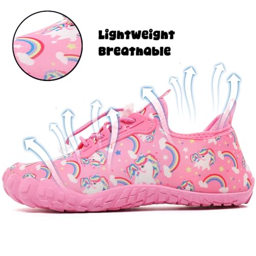 Image of Quickshark Kids Water Shoes Boys Girls Barefoot Aqua Socks Outdoor Indoor Quick Dry Sandals Lightweight Slip On Walking Sneakers for Beach Pool Swim (Little Kid /Big Kid)