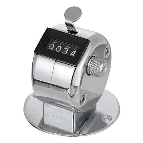 WHAMVOX Mechanical Tally Counter with Flat Base