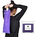 HealthAndYoga(TM) Yoga Sand Bags | Double Bag with Inner Waterproof Bag| Prop for adding Weight and Support (Purple)