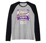 non una strega sono una fiorista regalo per una fiorista maglia con maniche raglan
