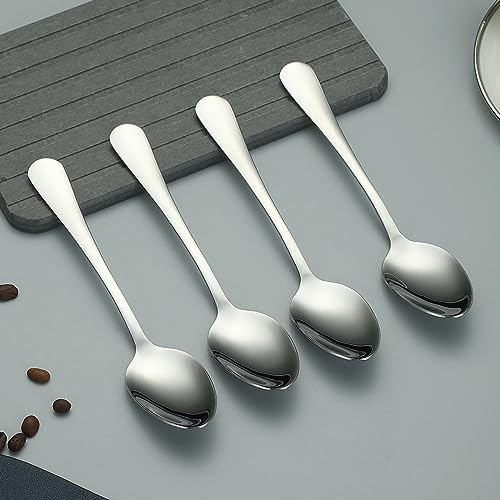 Miniatura 3 de Evanda Cucchiai Da Zuppa 12 Pezzi 18,5cm, Cucchiai Da Tavola In Acciaio Inossidabile, Cucchiai Da Dessert, Cucchiai Da Minestra, Facile Da Pulire, Lavabile In Lavastoviglie