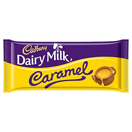 Cadbury Dairy Milk Caramel Chocolate Bar, 120g