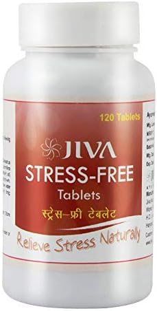 Amazon Com Dharma Jiva Stress Free Tablets 120 Tablets Effective Ayurvedic Treatment For Stress Anxiety Health Household