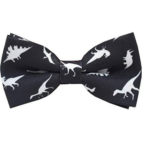 Carahere Boys Handmade Pre-Tied Novel Fun Pattern Bow Ties For Kids Cover