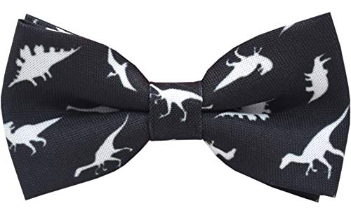 Carahere Boys Handmade Pre-Tied Novel Fun Pattern Bow Ties For Kids cover