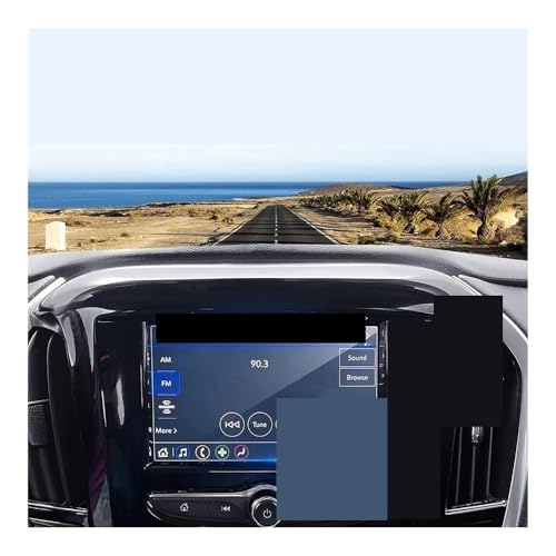 Protecteur d'écran navigation en verre anti-rayures pour console tactile 7"