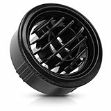Yuecoom Car Round Air Vent, Round Air Vent, 3mm/2.5in Dashboard Air Conditioning Deflector, A/C Vent Exhaust Outlet Grille for RVs Buses Boats