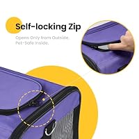 Conlun Transportbox Katze M, Flugzeugtaugliche Katzentransportbox bis 7kg – Ansicht 7