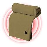 Qizeroty Couverture Chauffante 150 X 80 Cm, Portable Couverture Électrique...