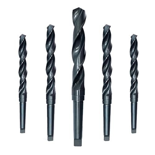 Foret hélicoïdal HSS à cône morse pour une coupe nette et durable