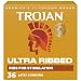 Trojan Stimulations Ultra Ribbed Lubricated Condoms, 36ct