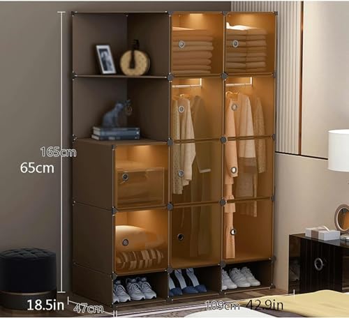 Gabinete armario portátil modular para solucionar la falta de espacio 3