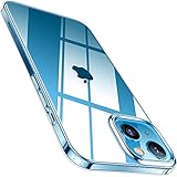 Transaprente Hülle TORRAS Crystal Clear Kompatibel mit iPhone 13 Mini Hülle Transparent (Vergilbungsfrei) Flexibles Silikon (Leicht und Dünn) Schutzhülle iPhone 13 Mini Guter Griff Handyhülle iPhone 13 Mini Case