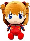 Great Eastern Entertainment Evangelion New Movie - Soryu Asuka Langley Piug Suit Sitting Plush 12' H