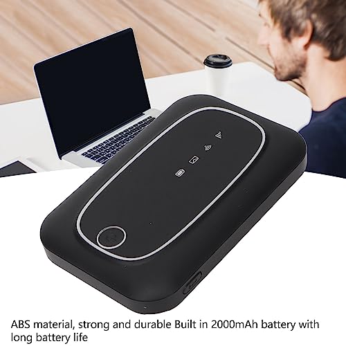 Image of Portable WiFi Hotspot with 4G LTE Connectivity, 2000mAh Battery and 150Mbps Download Rate, a 4G SIM Card Router for Laptops and Tablets