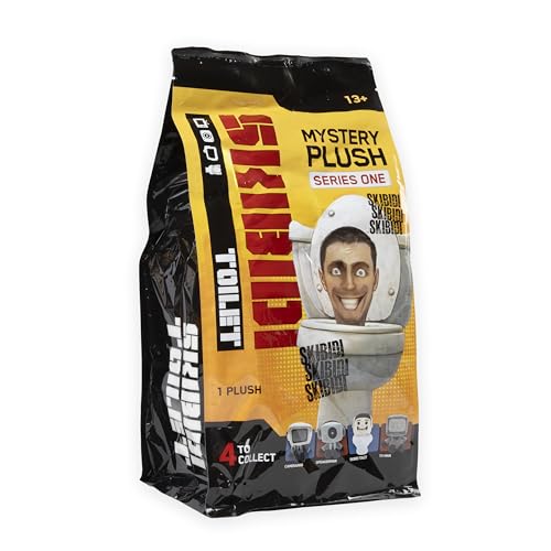 SKIBIDI Toilet Mystery Plush – Collectible Plush, All-New Collectibles, Officially Licensed Toilet Merch