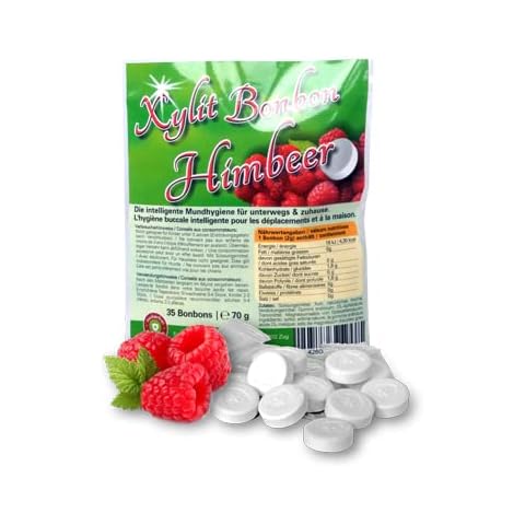 70g Xylit Birkenzucker Bonbons HIMBEER Cover