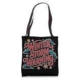 Winter Storm Warning Weather Meteorologist Alert |- Tote Bag