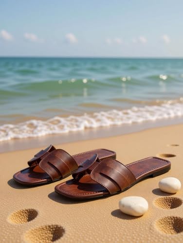 Zoyi brown flats – image 5