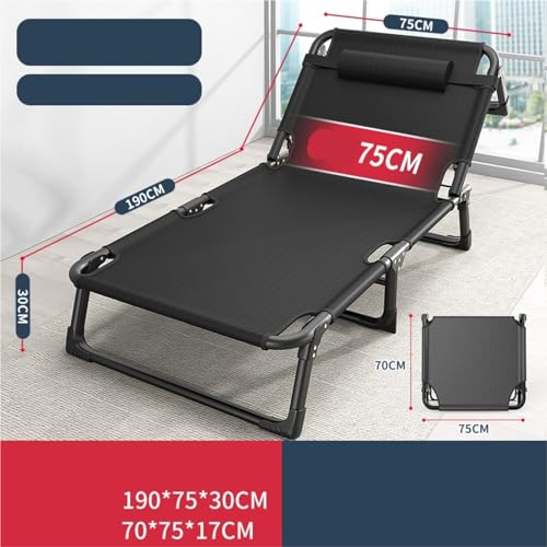 Lit pliant de loisirs lit simple maison drap pliant portable et compact - 3