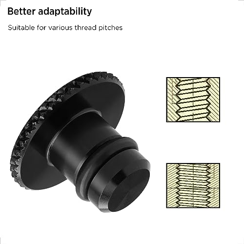 Evermotor M10 Motorcycle Mirror Hole Plugs Universal 2Pcs 6065-T6 CNC Aluminum Anodic Oxidation Motorcycle Blind Plug Covering Screws Thread Blanking Hole Plugs Hole Caps with Embossing - Thumbnail 2