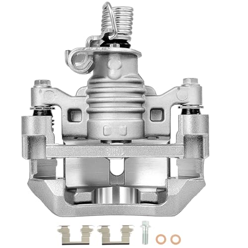 Image of SCITOO 18B5011 Rear Right Disc Brake Caliper w /Bracket Fit For Buick For Allure 2005-2009,For Chevrolet For Impala Limited 2014-2016,For Pontiac For Grand Prix 2004-2008, Single Piston