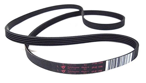 Hutchinson - Keilriemen für Waschmaschine 5PJE 1208 für Waschmaschine, flacher Riemenstil aus Gummi