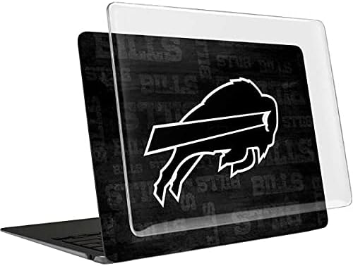 Skinit Case + Skin Compatible with MacBook Air 13in (2020) - Officially Licensed NFL Buffalo Bills Black & White Design
