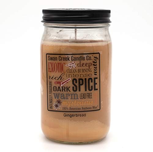 Swan Creek Candles - Gingerbread 24 oz Jar