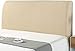uyeoco Copritestata del Letto Matrimoniale Imbottito Bianco,Copri Testata Letto Matrimoniale/Singolo Elastica Universale Copertura per Testiera per Letto (Color : C, Size : 140-170cm)