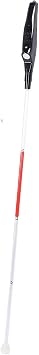 Folding Blind Cane for Blind People with 3 Meters Obstacle Detection and 2 Meters Voice Warning Time Announcement Function Foldable Design