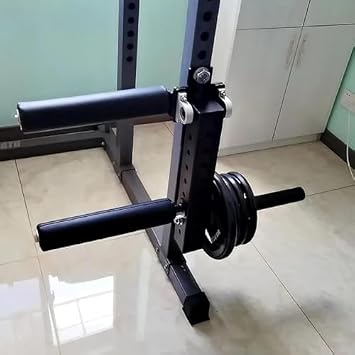 Leg Extension and Curl Machine, Multi-Function Power Cage Attachments for Effective Leg Muscle Training, Home Gym Accessories