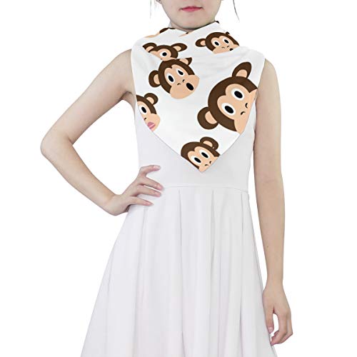 Tarity Monkey Heads Scarfs For Women Lightweight Wrap Scarf Bandanas Neck Gaiter Fashion Shawl Scarves Headscarf For Spring Summer #TOP6