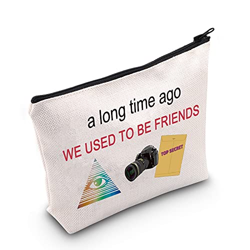 Levlo Veronica Tv Show Cosmetic Bag Veronica Fans Gift A Long Time Ago We Used To Be Friends Makeup Zipper Pouch Bag For Women Girls (A Long Time) #TOP7