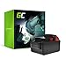 Produktbild GC® (4Ah 18V Li-Ion) Akku Ersatzakku für Milwaukee M18 C18 B2 B4 B5 B6 B9 REDLITHIUM M18B2 M18B4 M18B5 M18B6 M18B9 M18BX 48-11-1815 48-11-1820 48-11-1850 48-11-1860 48-59-1850