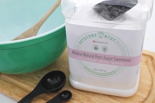 Image of Allulose Sweetener 3lb 100% pure, Keto Sugar Substitute, Free Flowing, Anti Clumping, Zero Calorie Non-GMO Vegan
