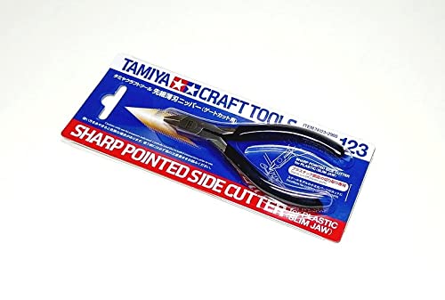 Pince coupante Tamiya 74123 avec mâchoires fines pour des découpes de grappes ultra-précises