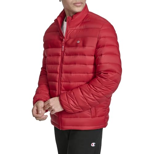 Champion Men's Lightweight Packable Puffer Jacket3