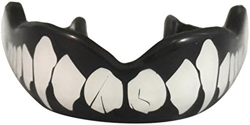 Damage Control Mouthguards Cracked Fanged Black Mouthguards