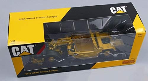 Miniatura 8 de Para CAT 621K Rueda Tractor-Scraper 1/50 DIECAST Modelo Acabado Car Truck