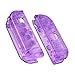 eXtremeRate Clear Atomic Purple Joycon Handheld Controller Housing with Full Set Buttons, DIY Replacement Shell Case for Nintendo Switch Joy-Con - Console Shell NOT Included