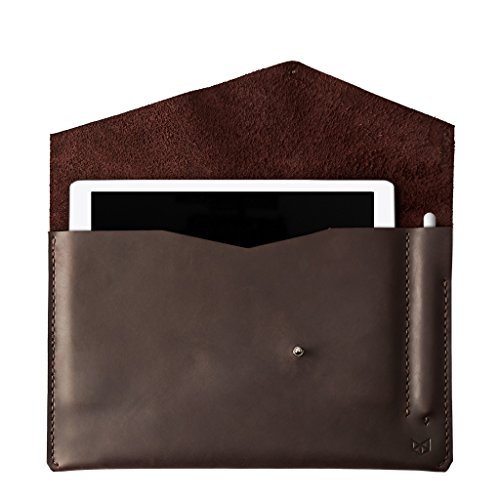 Capra Leather iPad Pro Case for Men, Dark Brown iPad Pro 10.5