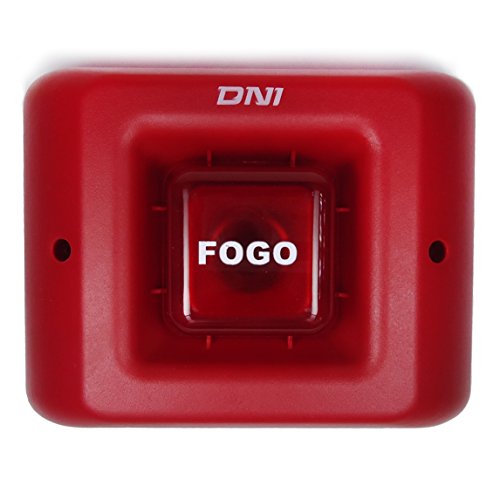 Sirene com Strobo para Alarme de Incêndio - DNI 4210