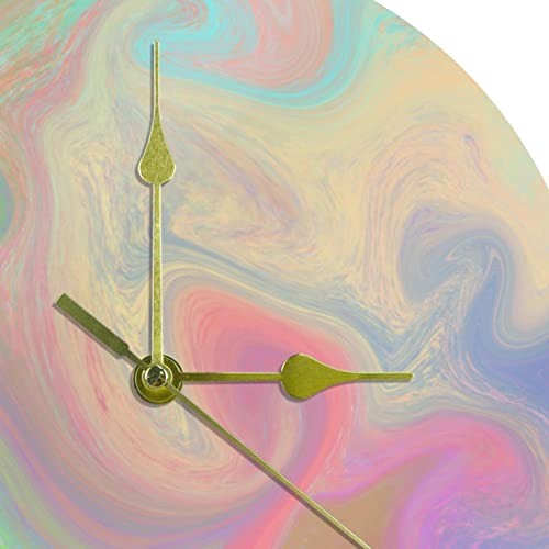 Horloge murale abstraite colorée idée cadeau déco pour la maison - 3