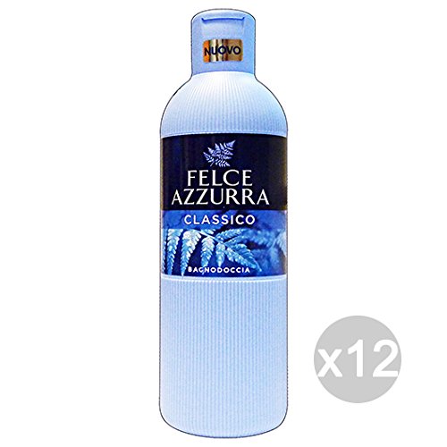 Lot 12 fougère bleue bain classique 650 ml produit bain et douche