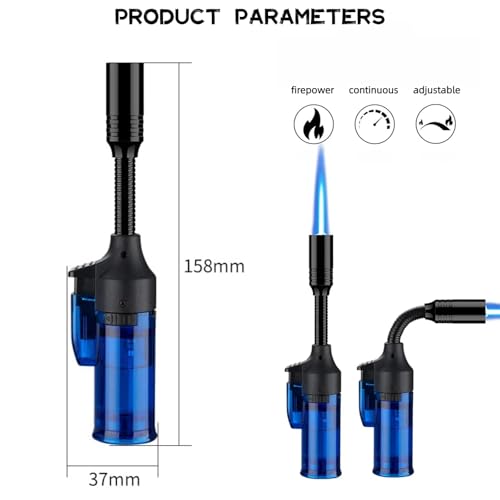 Encendedores Recargables de Gas Butano Pack de 4 miniatura 2