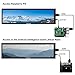 8.8 Inch PC Temperature Display, PC Sensor Panel Display, Computer Temp Monitor, IPS USB Mini Screen, AIDA64 CPU RAM DataTemperature Monitor for ARGB Computer Case Secondary Screen