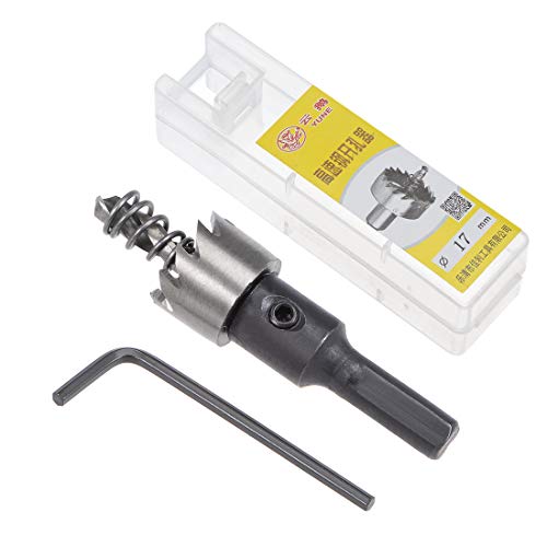 sourcingmap 17mm HSS Drill Bit Hole Saw for Stainless Steel Metal Alloy Wood, 17x13mm - Image 4