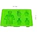 Produktbild Silikonform 5 Omini Bricks Toys Zuckerpaste Salz