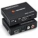 J-Tech Digital Premium Quality 1080P HDMI To HDMI + Audio (SPDIF + RCA Stereo) Audio Extractor Converter (JTDAT5CH)